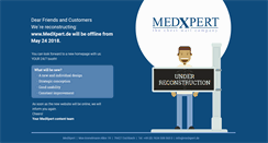 Desktop Screenshot of medxpert.de