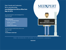 Tablet Screenshot of medxpert.de